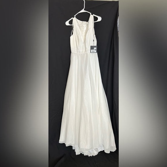 Mac Duggal 55272 NWT LAYERED TULLE CHIFFON BALL GOWN - Picture 4 of 6